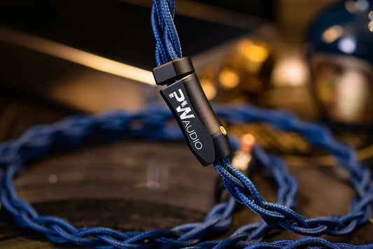 PW Audio 1960s MKII Upgrade Cable for In-Ear Monitor Earphone 2-Pin Connector 4.4mm Plug