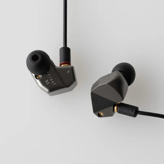 Final Audio B2 IEMs - Single BA Driver Stainless Steel Earphones