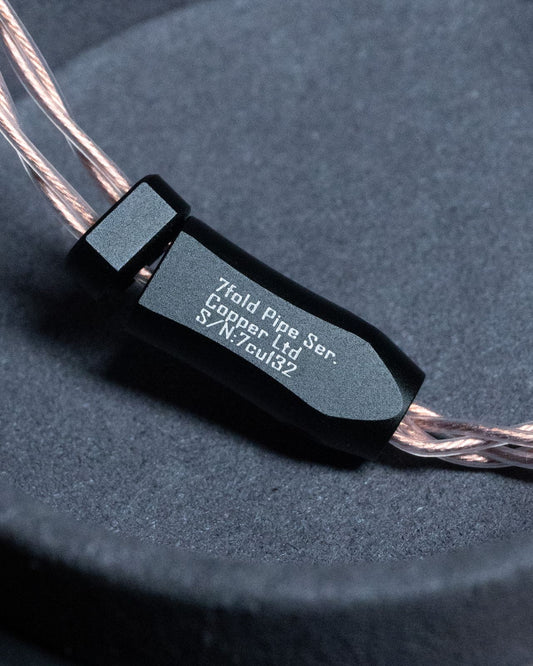 PW Audio Sevenfold Pipe Series Copper Limited In-Ear Monitor IEM Earphone Cable