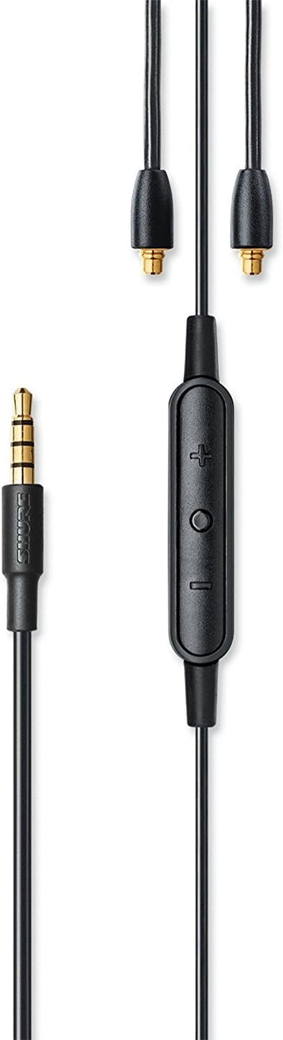 SHURE RMCE-UNI Cable with Microphone MMCX connector 3.5mm Plug for iPhone Android Smartphone