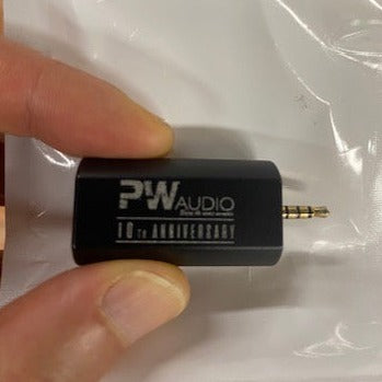 PW Audio Adapter with 2.5mm Male to 4.4mm Female