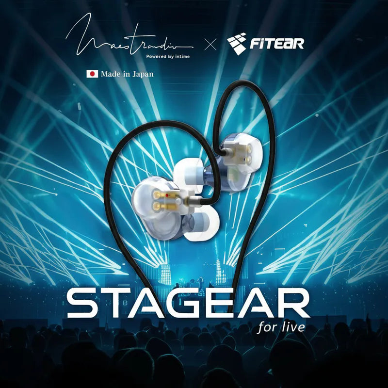 STAGEAR 有線イヤホン　Maestraudio Maestraudio x FitEar STAGEAR Hybrid Driver In-Ear Monitor IEM