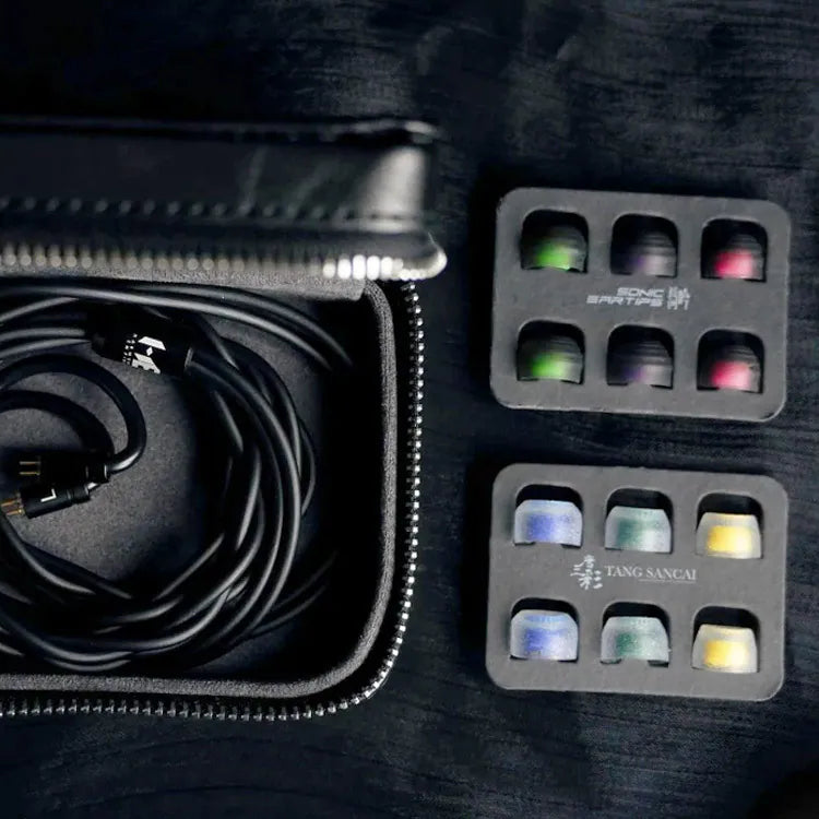 Harmonic Empire Zhang Liao Hybrid Driver In‑Ear Monitor IEM Earphones with 3.5mm 4.4mm OFC Cable