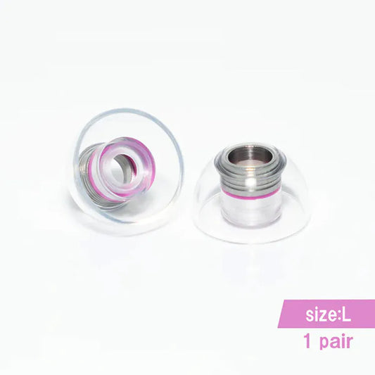 Pentaconn COREIR Mini Stainless Steel Eartips for True Wireless TWS Earphone 4 Sizes