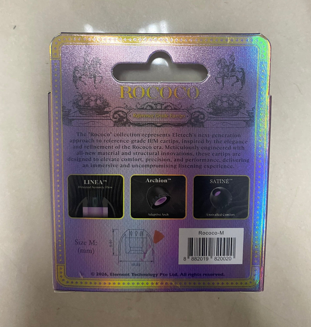 Eletech Rococo Reference Grade Eartips | Premium IEM Ear Tips