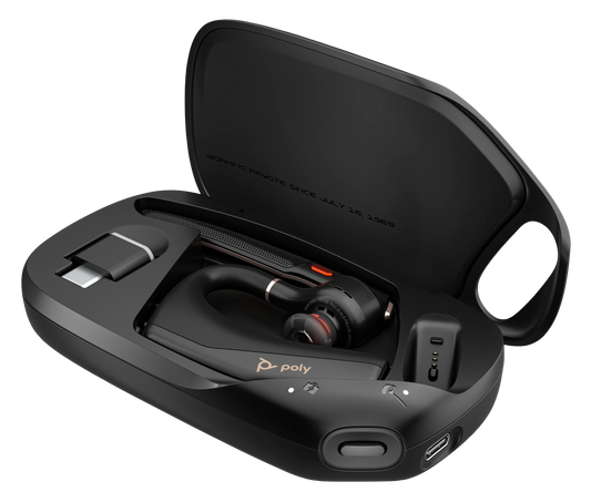 Plantronics Poly Voyager Legend 50 UC Wireless Bluetooth 5.4 Headset with Charging Case Supports Microsoft Teams Zoom Google Meet
