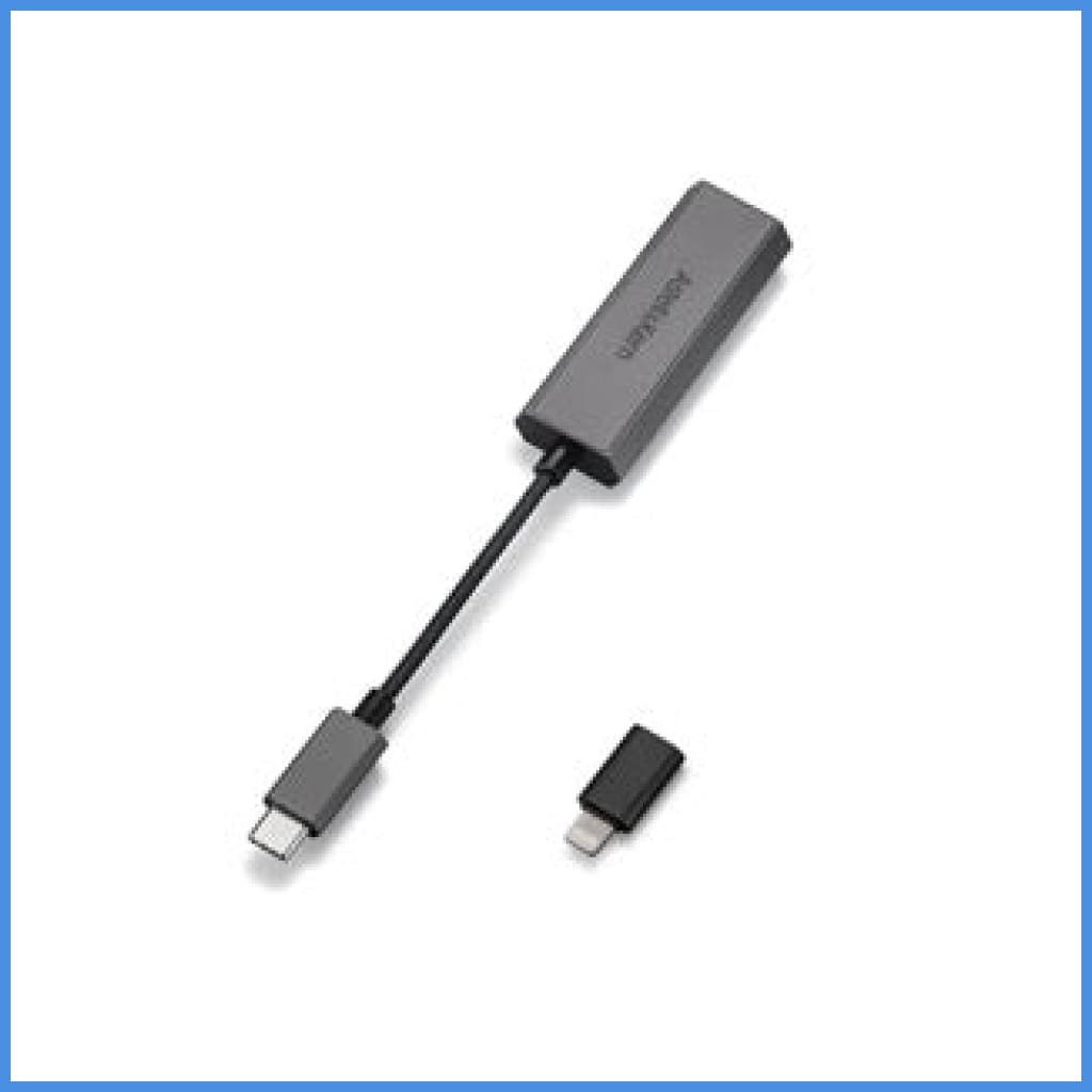 Astell Kern AK HC2 Hi-Fi Dual DAC Type-C Cable with Lightning Adapter to 4.4mm Earphone