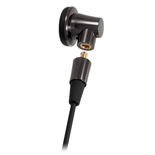 Audio Technica ATH-CM2000Ti Hi-Res Titanium Earbud Earphone with 3.5mm 4.4mm Cables A2DC connector