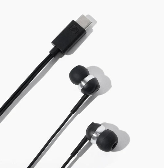 Sennheiser CX80U USB-C Wired In-Ear Earphone with In-Line Microphone for Smartphone PC Computer