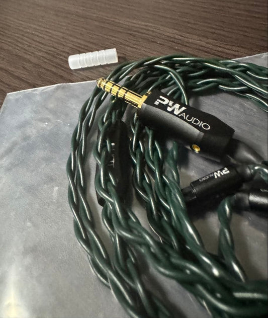 PW Audio ILLICIT Frozen OCC Copper IEM Upgrade Cable (24AWG PVC)