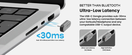 Cleer Dongle 3 Ultra-Low Latency USB-C Audio Transmitter
