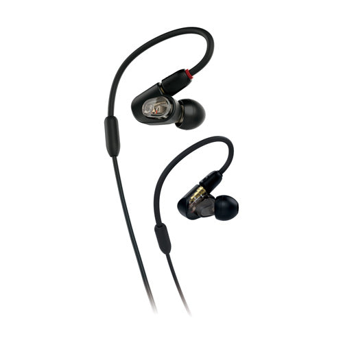 Audio Technica ATH-E50 In-Ear Monitor IEM Earphone with A2DC Connector 3.5mm Plug Cable