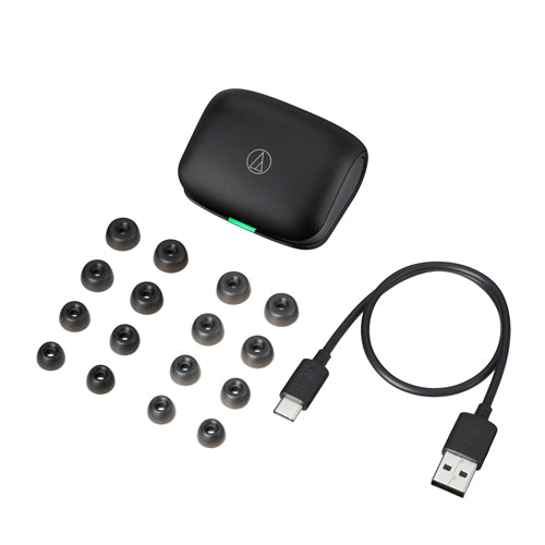 Audio Technica ATH-TWX7 True Wireless Bluetooth 5.1 Noise-Cancelling IPX4 Earphone for iPhone Android Smartphone