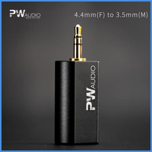 PW Audio Adapter with 4.4mm Female to 2.5mm 3.5mm 6.35mm Male Plug