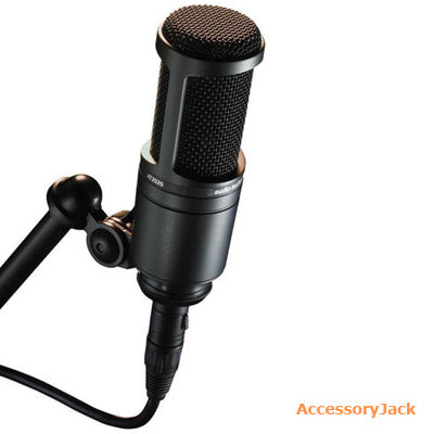 Audio-Technica AT2020 Cardioid Condenser Microphone (Black)