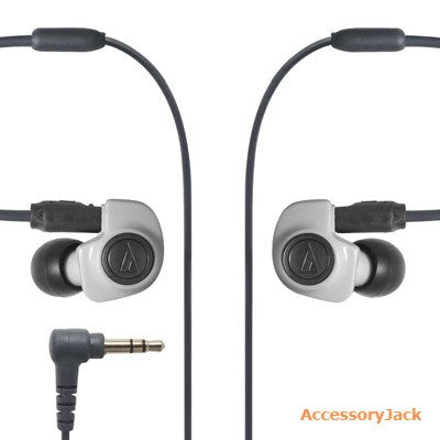 Audio-Technica ATH-IM50 In-Ear Monitor IEM Earphone Headphone Black White 2 Colors