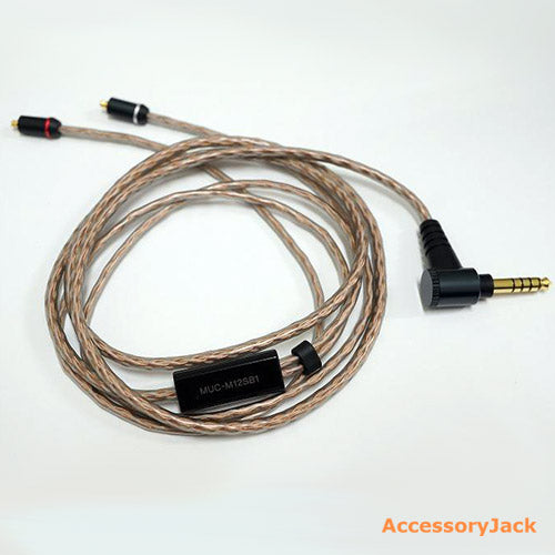 オーディオ機器 ケーブル/シールド Sony MUC-M12SB1 XBA Series 4.4mm Balanced Standard Plug 1.2m Cable (Clear)