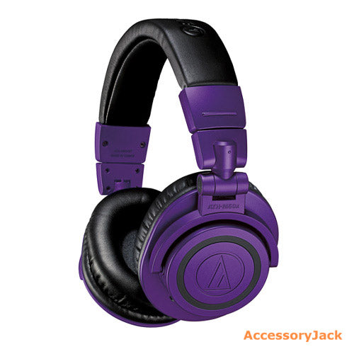 Audio-Technica ATH-M50xBT PB Wireless Over-Ear Headphones Limited Edition (Purple)