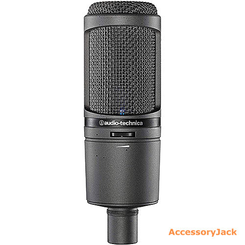 Audio-Technica AT2020USBi Condenser USB Microphone with Lightning Cable (Black)
