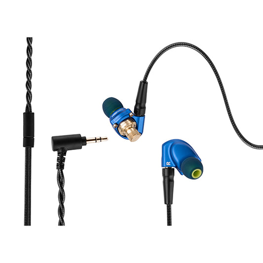 Acoustune HS1551CU Myrinx driver in-ear monitor headphones (Grand Blue x Gold)
