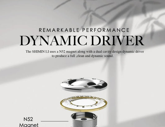 TANGZU AUDIO Shimin Li In-Ear Monitor IEM Earphone Dynamic Driver 0.78mm CM 2-Pin 3.5mm Cable