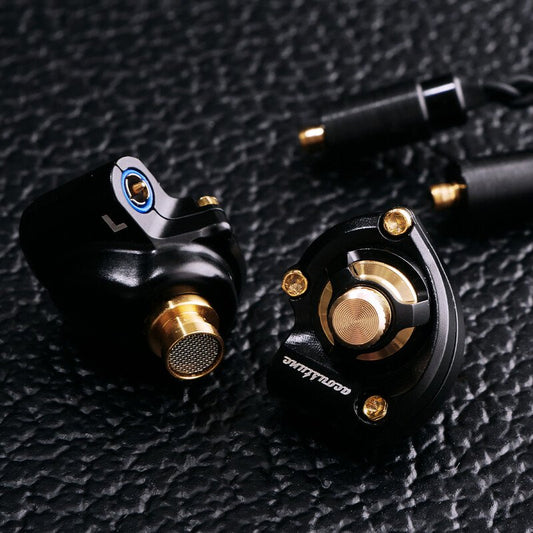 Acoustune HS1697Ti Myrinx Driver In-Ear Monitor IEM Headphones Pentaconn Ear Connector (Gunmetal)
