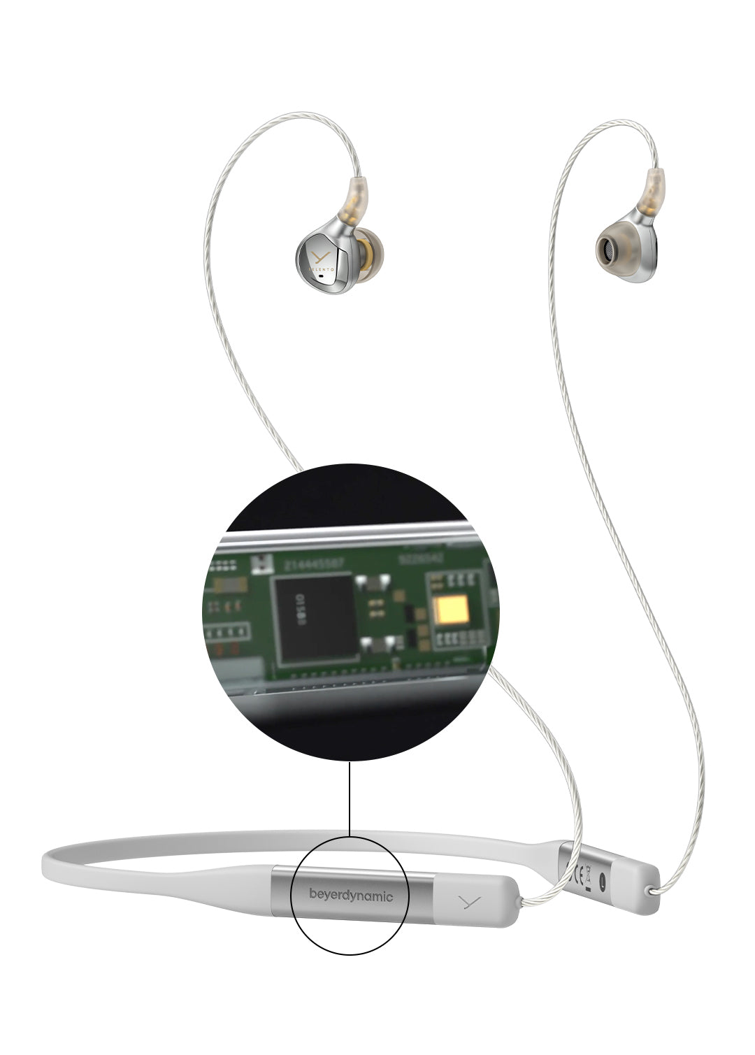 Beyerdynamic Xelento Wireless 2nd Generation Bluetooth 5.2 AptX IPX4 In-Ear Monitor IEM Earphone