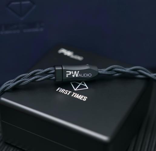 PW Audio First TimeS In-Ear Monitor IEM Earphone Upgrade Cable Shielding