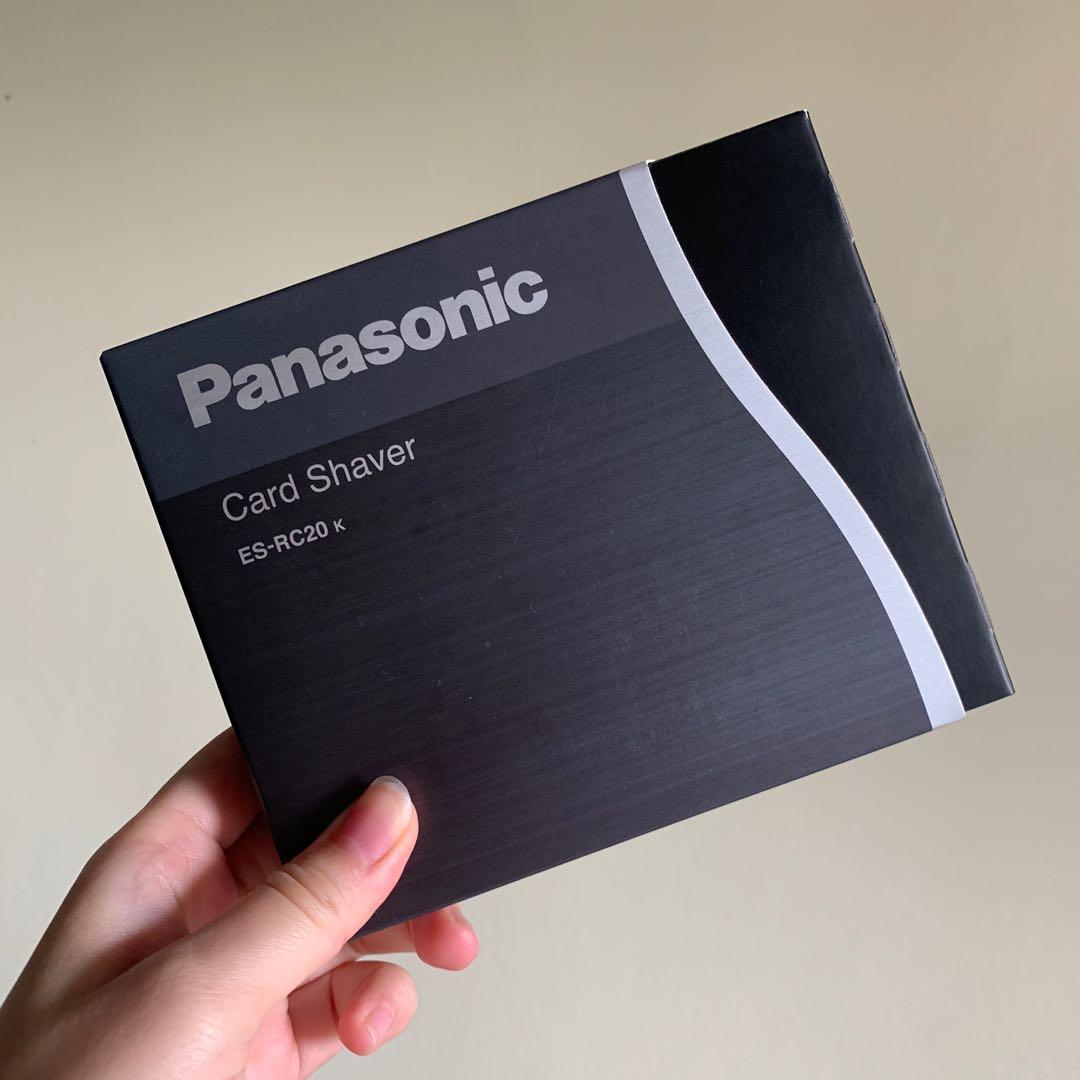 Panasonic ES-RC20 Single-blade Card Size Shaver AAA Batteries Operated