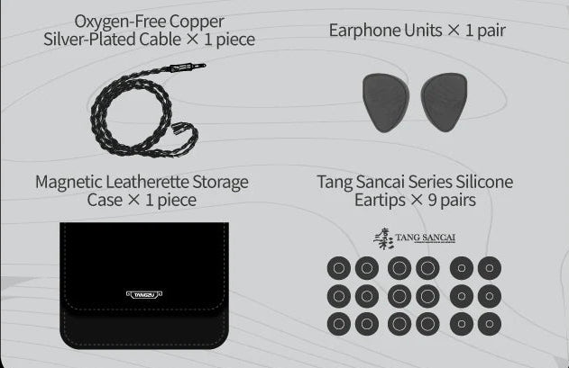 TangZu Yuan Li Remake IEMs - 10mm DLC Dynamic Driver Hi-Fi Earphones