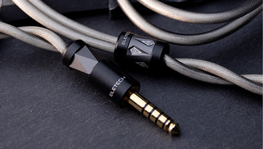 ELETECH Cipher HK Limited Edition In-Ear Monitor Earphone IEM Cable for 4.4mm Plug MMCX 0.78mm CM 2-Pin
