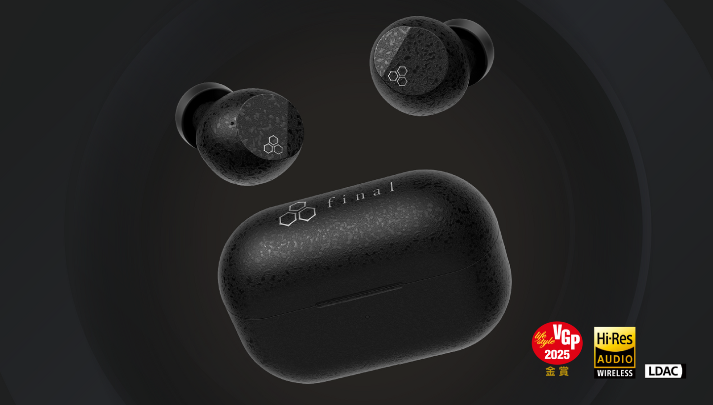 Final Audio ZE3000 SV True Wireless Earphones - Hi-Res LDAC ANC