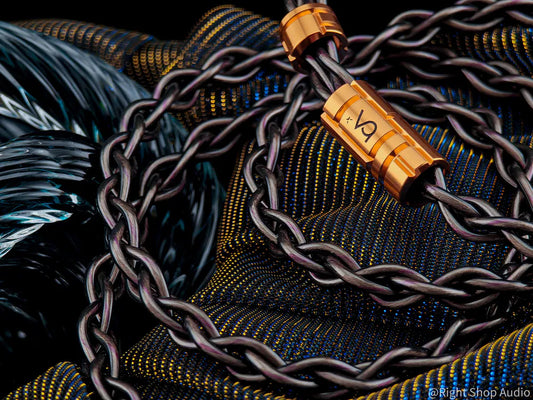 Beat Audio Alva Silver Alloy 4-Wire In-Ear Monitor IEM Earphone Cable