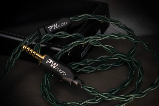PW Audio ILLICIT Frozen OCC Copper IEM Upgrade Cable (24AWG PVC)