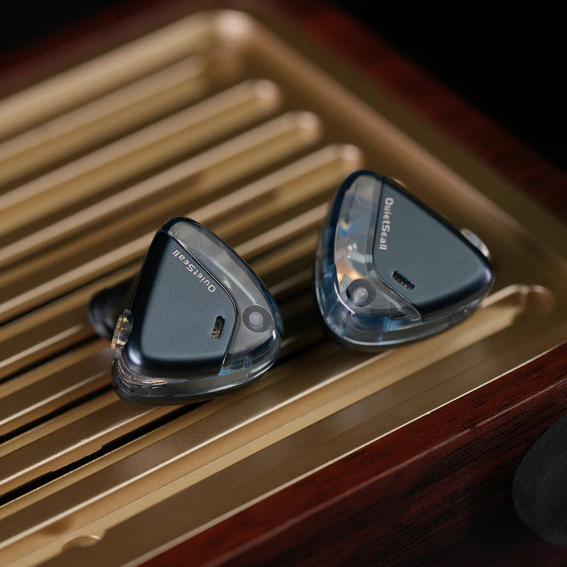 Roseselsa QuietSea II Dynamic Driver In-Ear Monitor IEM Earphone with CM 2-Pin 3.5mm 4.4mm OFC Cable