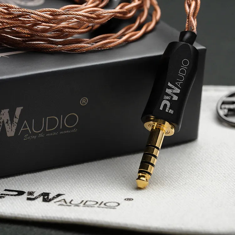 PW Audio Athena Special Edition In-Ear Monitor IEM Earphone Upgrade Cable 4.4mm Plug 0.78mm CM connector