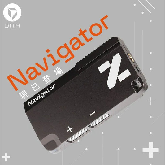 DITA Navigator Portable Dual DAC Amplifier supports iPhone Android with 4.4mm 3.5mm Earphone Plug