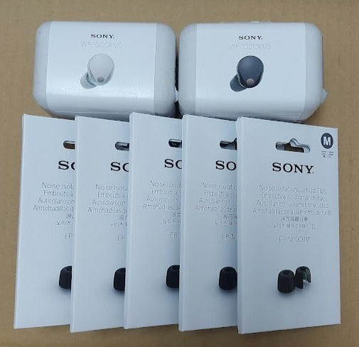 SONY WF-1000MX5 True Wireless Earphone Noise Canceling IPX4 8-Hrs Battery Life Black Silver