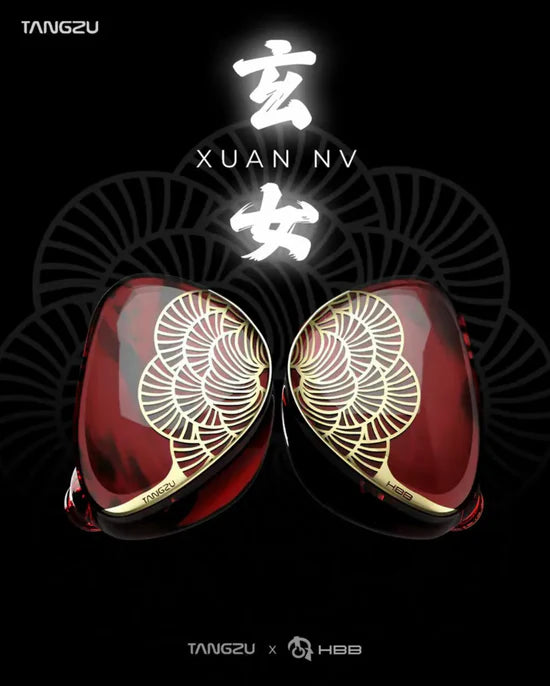 TangZu Xuan NV Dynamic Drivers In-Ear Monitor IEM Earphone 0.78 CM 2-Pin Cable