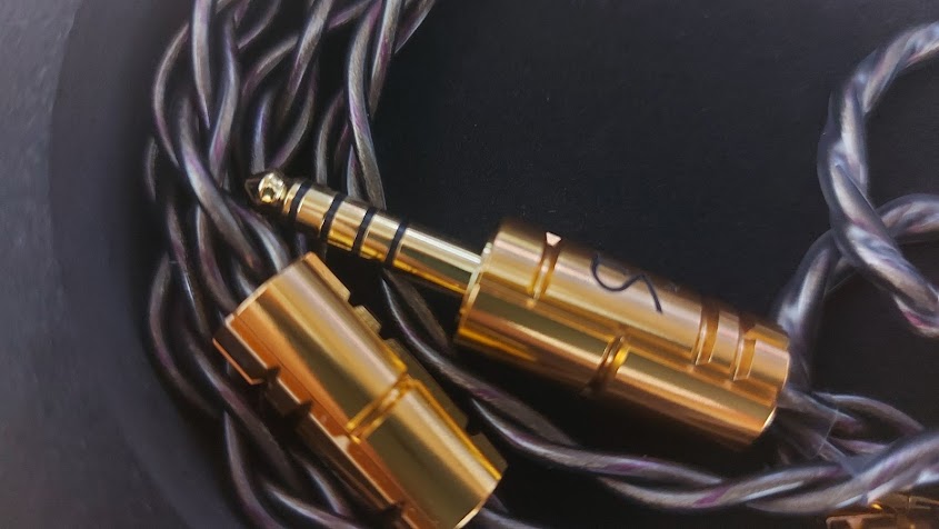 Beat Audio Alva Silver Alloy 4-Wire In-Ear Monitor IEM Earphone Cable