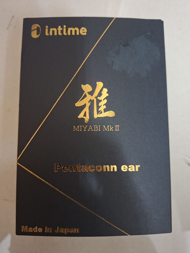 InTime Miyabi MKII In-Ear Monitor IEM Earphone 3.5mm Cable Made In Japan