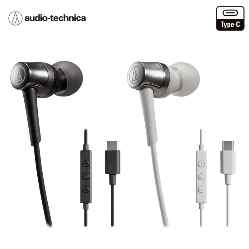 Audio-Technica ATH-CKD3C USB-C Earbuds with Built-in DAC & Mic