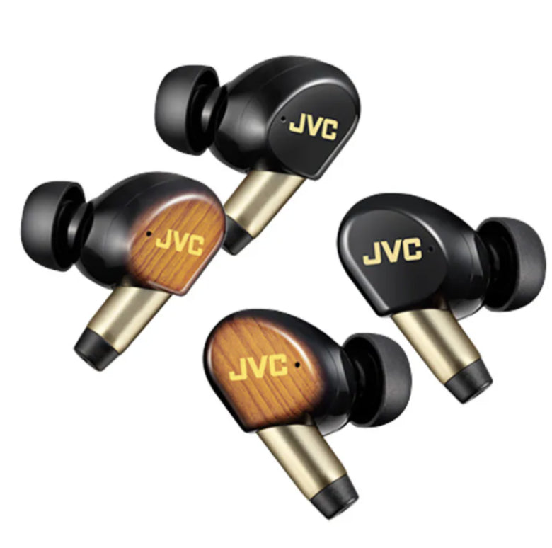 JVC HA-FW5100T Hi-Res Wood Masterpiece AI Noise Cancellation IP55 True Wireless Bluetooth 6.0 Earphone