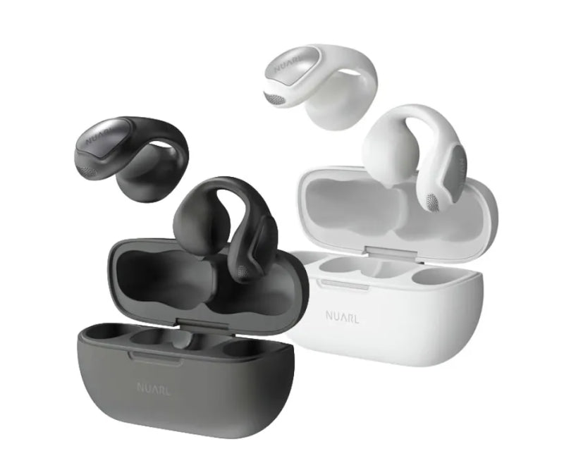 NUARL VClip Dual Driver Open-Ear Bluetooth 5.4 True Wireless Earphones Support AI Translation App