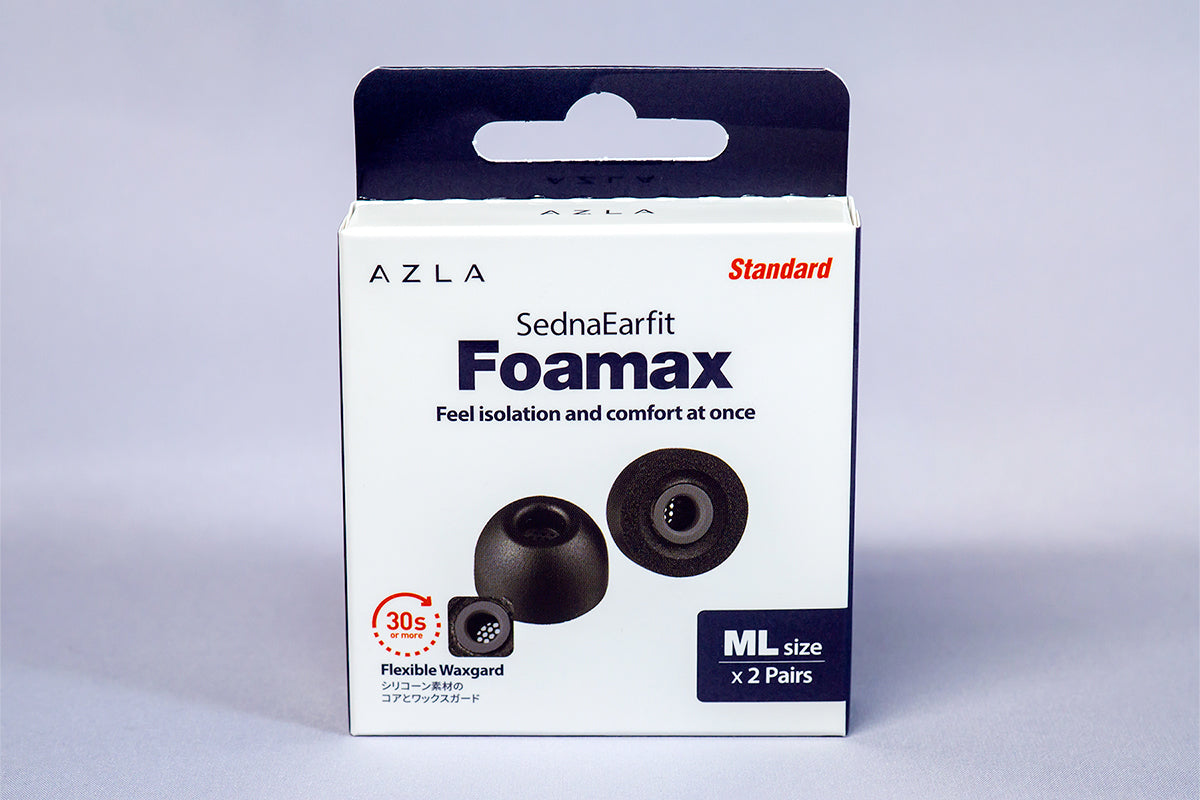 AZLA SednaEarfit Foamax Foam Eartips for Earphone 5 Sizes Made In Korea