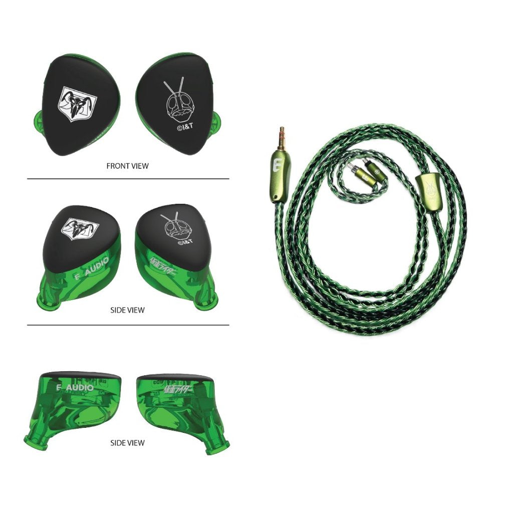 E AUDIO x Kamen Rider Triple-Driver Hybrid IEM