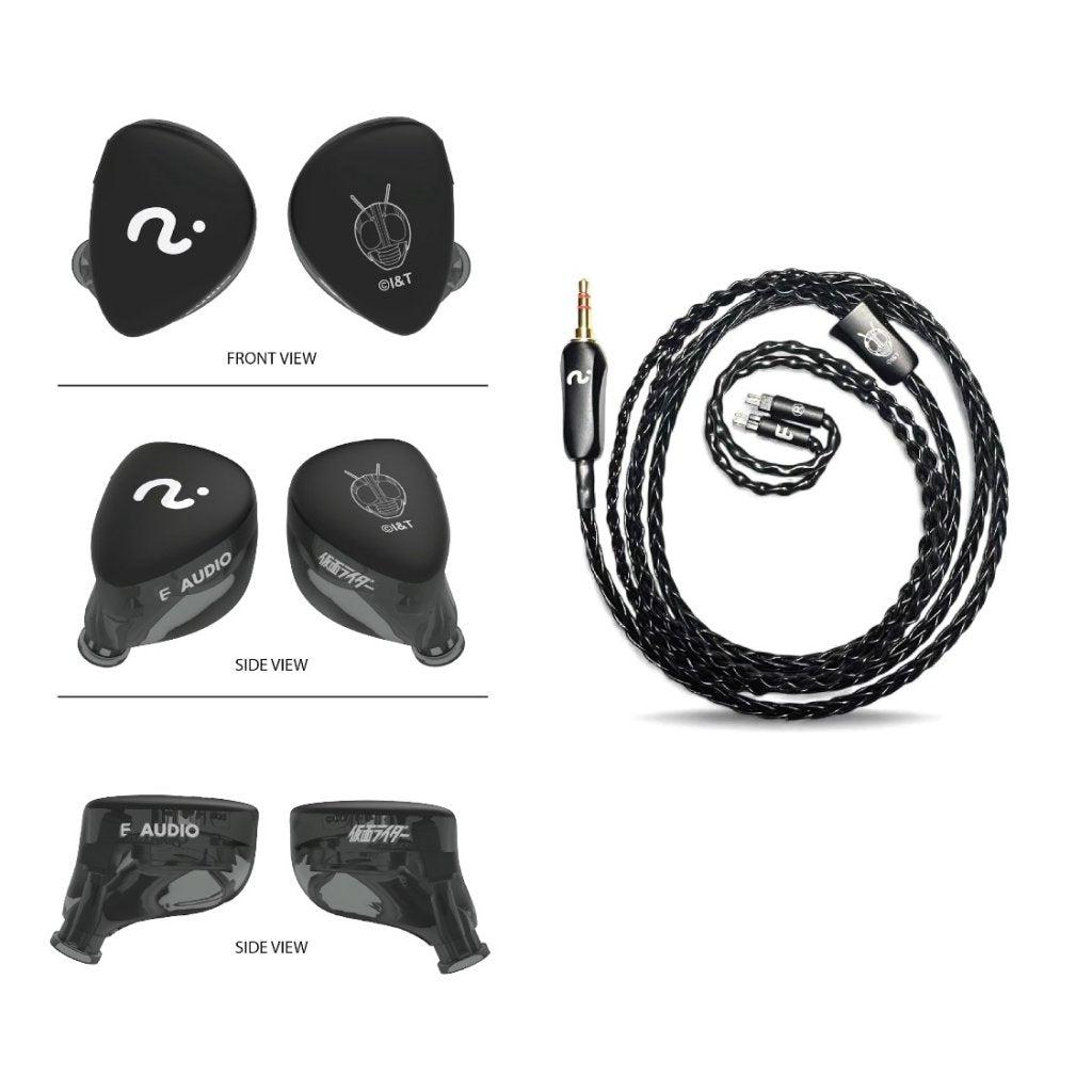 E AUDIO x Kamen Rider Triple-Driver Hybrid IEM