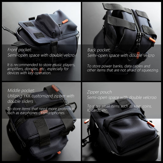 DDHiFi C2022 Outdoors Carrying Case for Audiophiles DAP