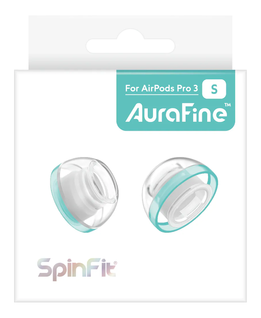 SpinFit AuraFine Ear Tips for AirPods Pro 3 - Premium Comfort