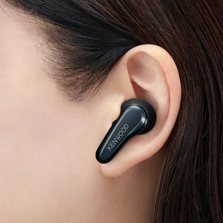 KENWOOD KH-CRZ90T Glass Core Wireless Earbuds | Hi-Res & ANC